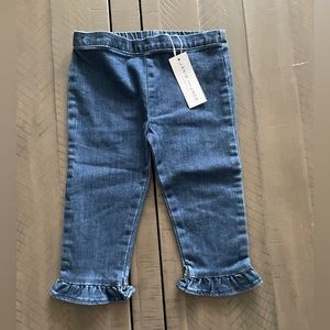 Janie and Jack cropped jeans.